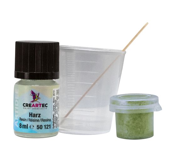 Żywica barwiąca na kolor metaliczny