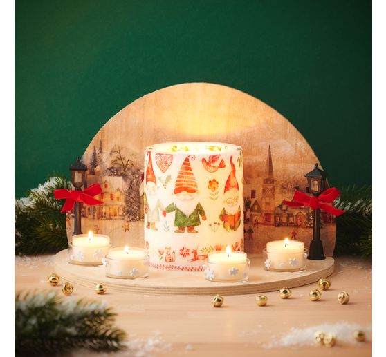 Pillar candle "Round"