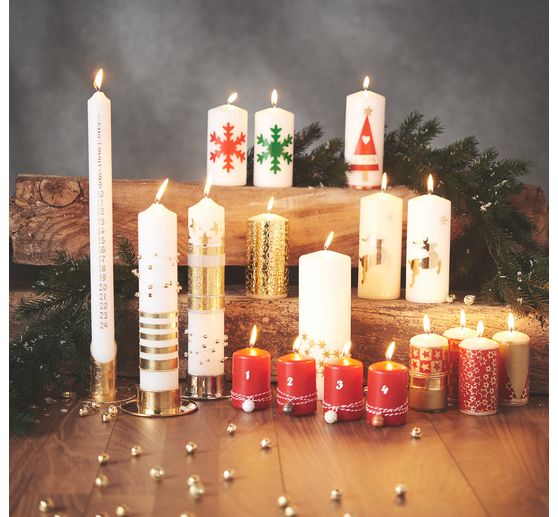 Zestaw wosków dekoracyjnych "Boże Narodzenie