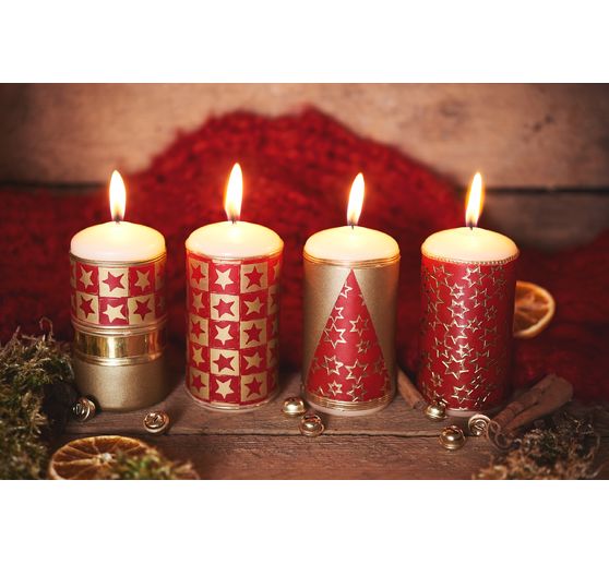 Zestaw wosków dekoracyjnych "Boże Narodzenie