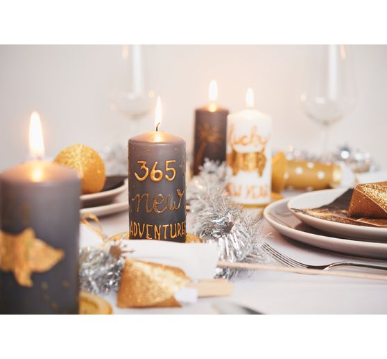 Pillar candle flat head 120/60mm