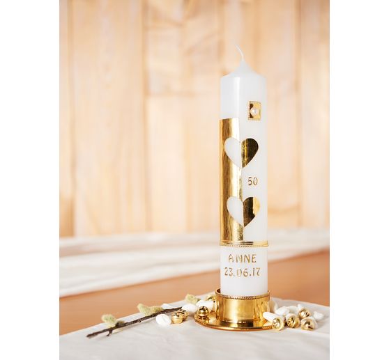 Dekoracyjne tabliczki woskowe "Pastelowe kolory", 10 x 10 cm