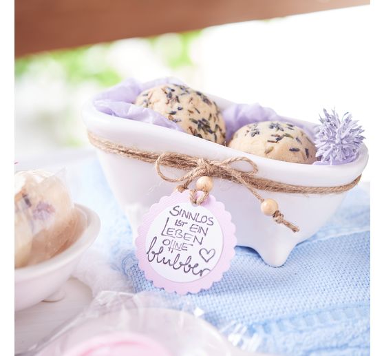 Ceramic soap dish "Bathtub", 15x7x7,2cm, white glossy