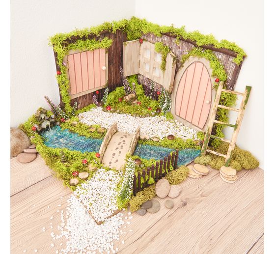 Mini krążki z kory VBS "Round"