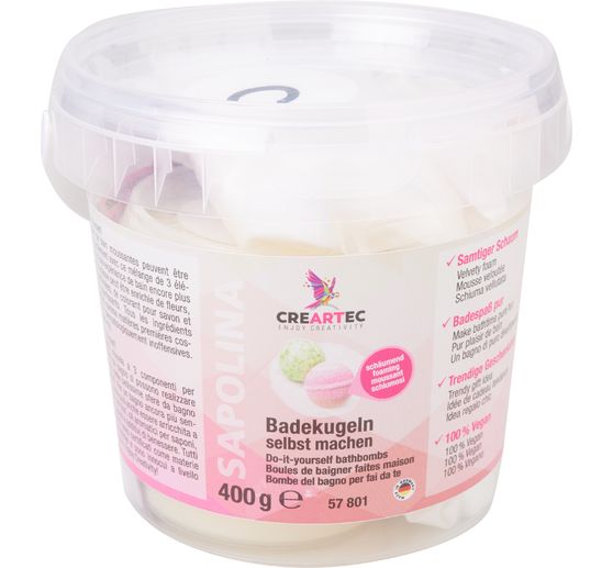 Kule do kąpieli, pieniące się