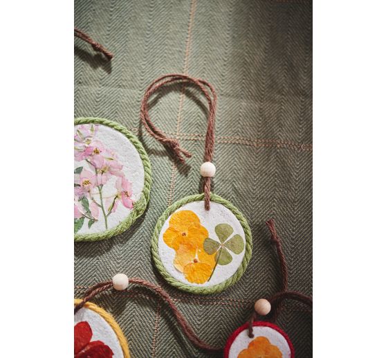 Rico Design Mix Set pressed flowers "Pink Violet"