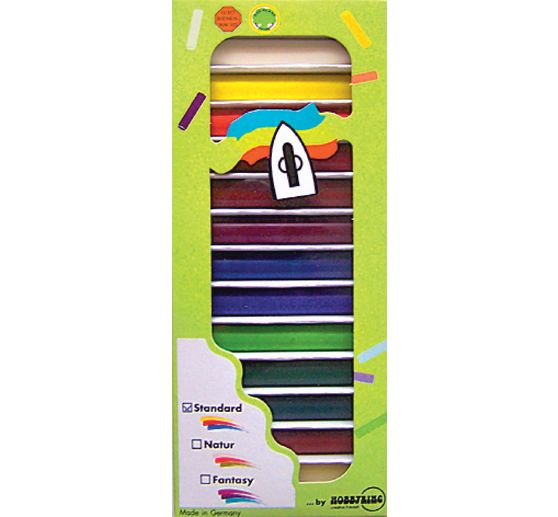 Standardowy asortyment wosków enkaustycznych