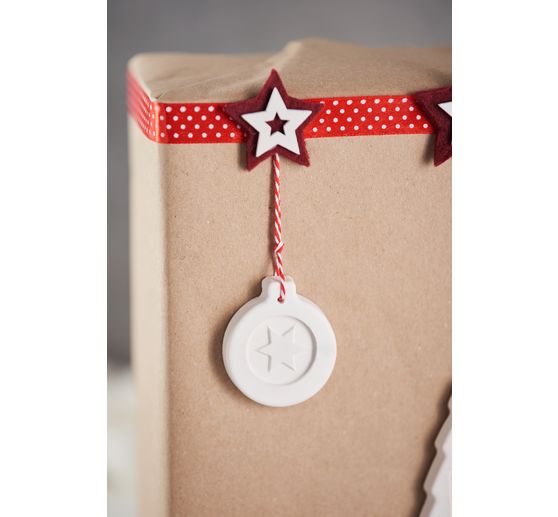 Wkładka reliefowa "Płatek śniegu + gwiazda"