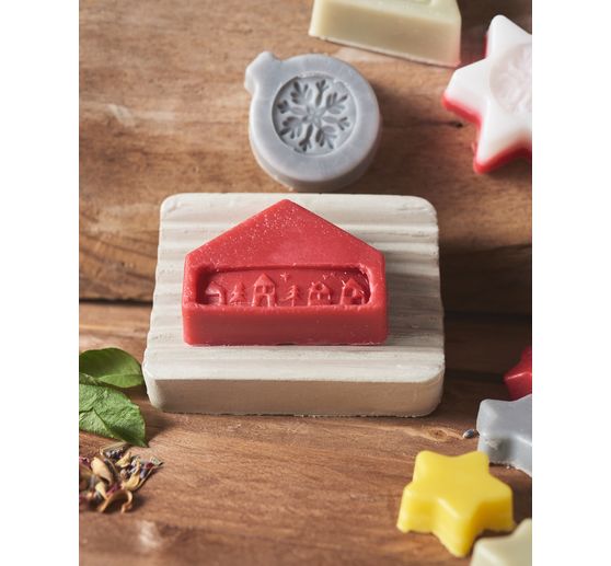 Forma do odlewania "mydelniczka" z rowkami