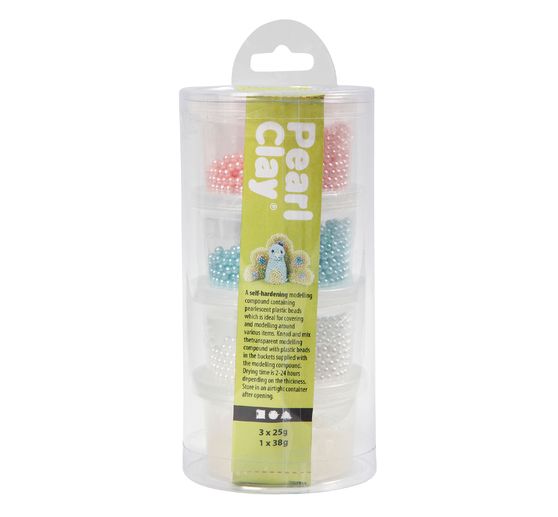 Zestaw glinek perłowych