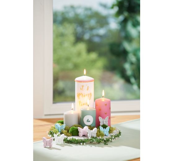 Silicone-Casting mould "Ladybird & Butterfly"