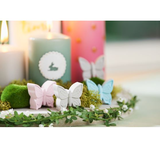 Silicone-Casting mould "Ladybird & Butterfly"