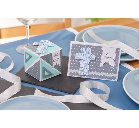 Pudełko papierowe VBS białe