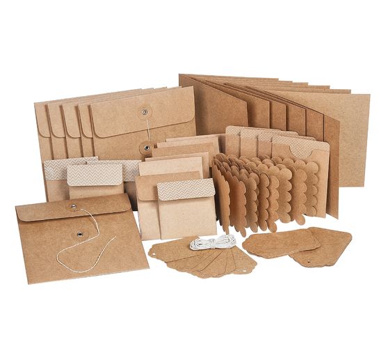 Karty i koperty VBS "Vintage Mega-Set"