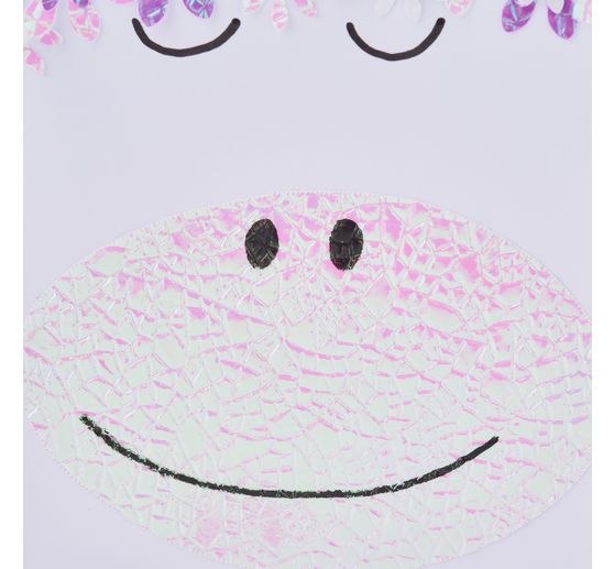 Paper mix iridescent "Crispy Rainbow"