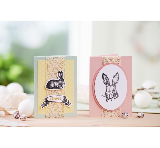 Podwójne karty z kopertami "Papier pakowy", 18 x 13 cm, 50 szt.