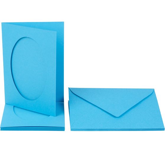 Karty Passepartout "Oval", 10 szt.