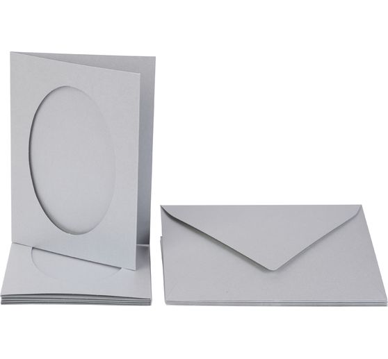 Karty Passepartout "Oval", 10 szt.