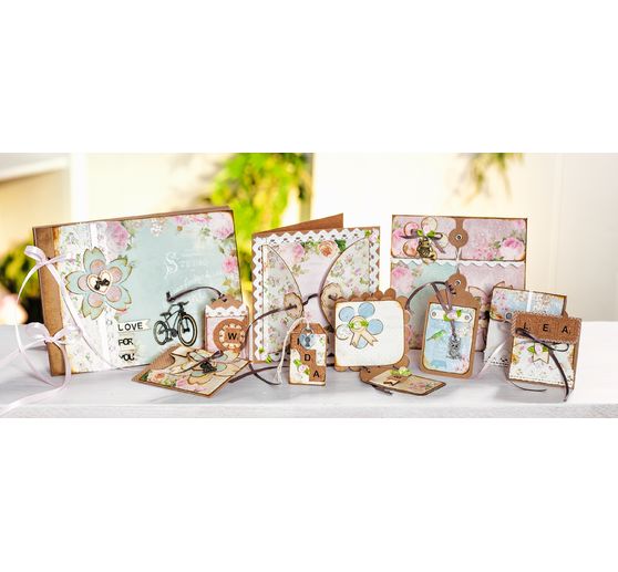 Karty i koperty VBS "Vintage Mega-Set"