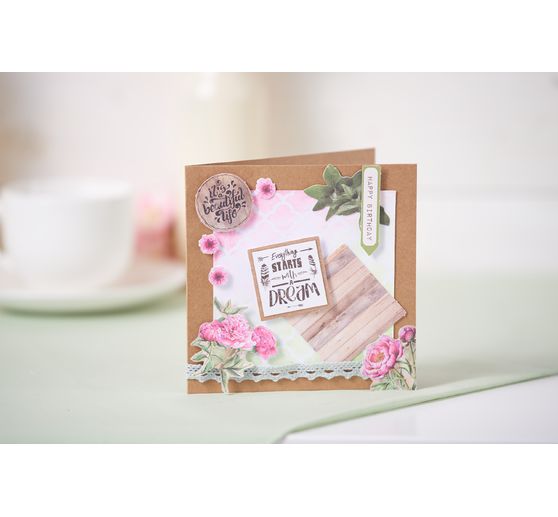 Karty i koperty VBS "Vintage Mega-Set"