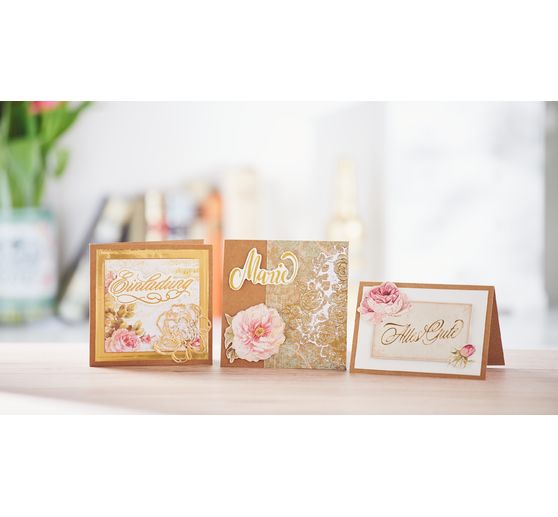 Karty i koperty VBS "Vintage Mega-Set"