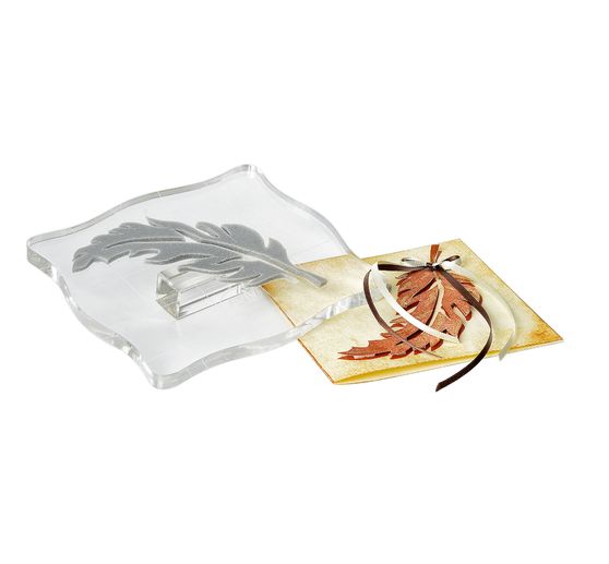 Mounting material for stamp rubbers