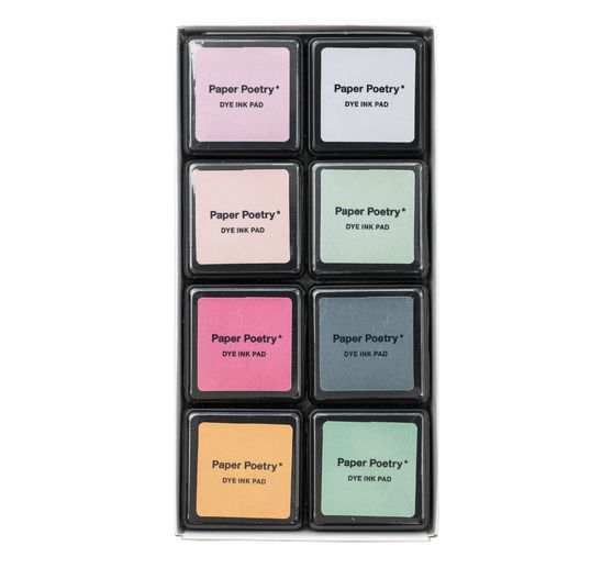 Zestaw poduszek do stempli, 8 szt.