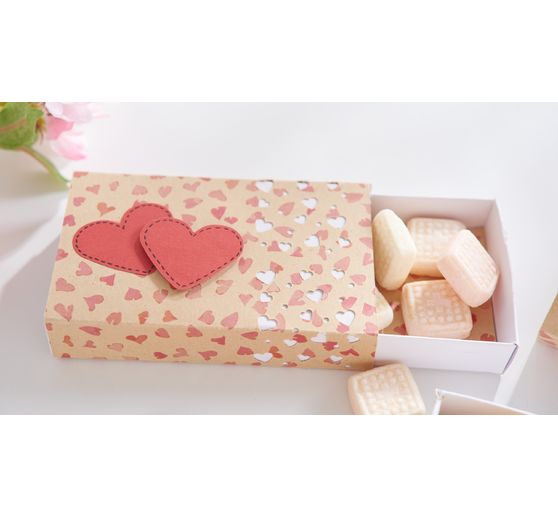 VBS Matchboxes "White", 11 cm