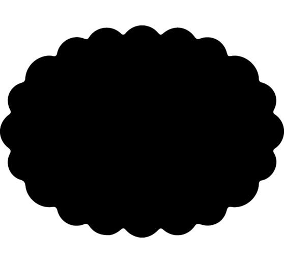 Dziurkacz magnetyczny VBS "Owalny ząbkowany"