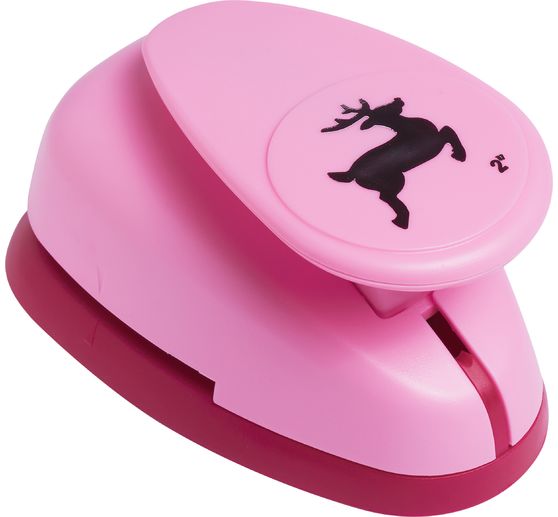 Dziurkacz z motywem "Renifer", 46 x 37 mm