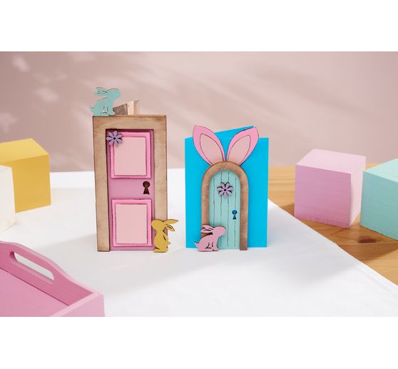 Podwójne karty z kopertami "Odważne kolory", 50 sztuk