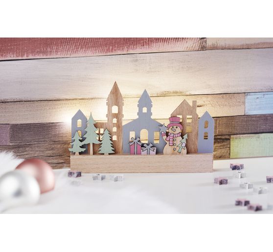 VBS Micro LED chain of lights, with timer, 20 LEDs