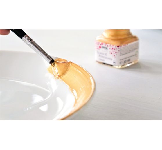 KREUL Glass & Porcelain "Classic - Metallic", zestaw 6 sztuk