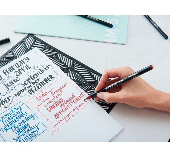 edding 1255 "Pióra do kaligrafii"