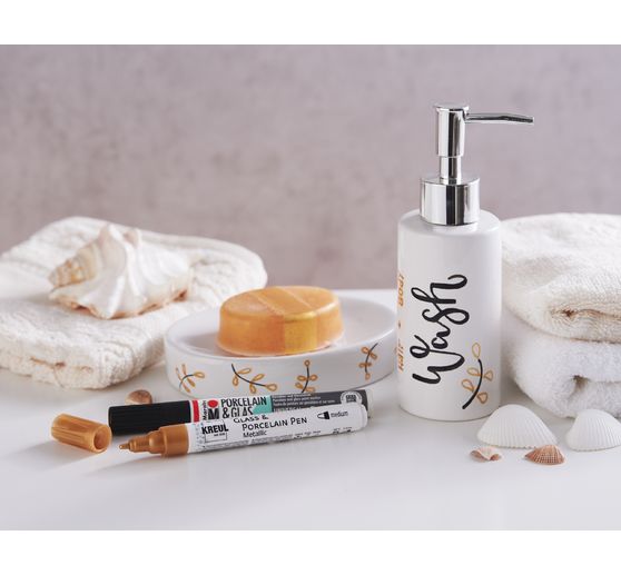 Ceramiczny dozownik mydła