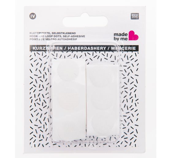 Velcro points, self-adhesive