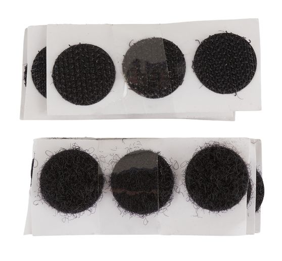 Velcro points, self-adhesive