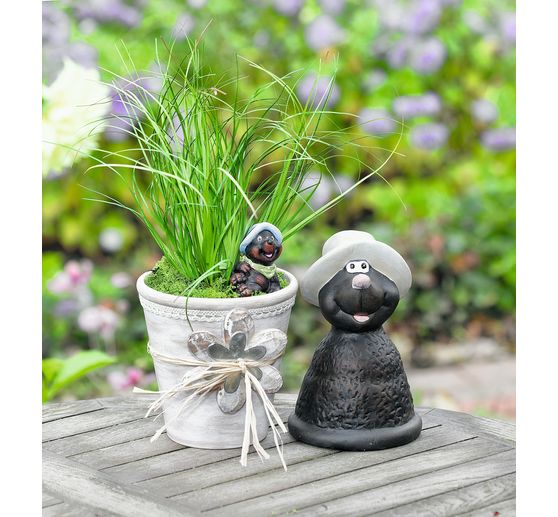 Doniczki na róże z terakoty, 3 szt.