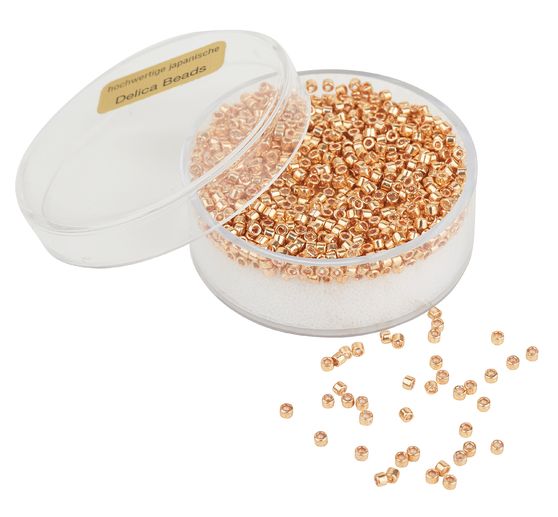 Delica rocailles, Ø 2 mm