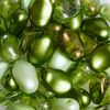 Glass beads-Mix "Lili Petal Deluxes" Green