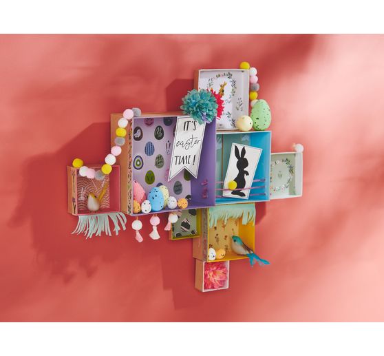 Jajko ozdobne VBS "Mix kolorów i rozmiarów", 38 sztuk