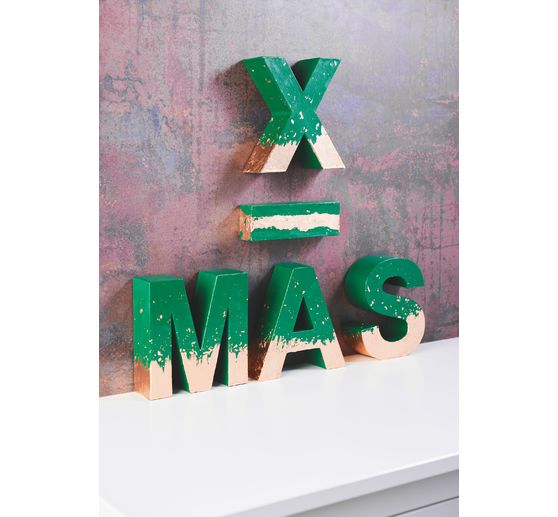 Metal w liściach "kolory miedzi"