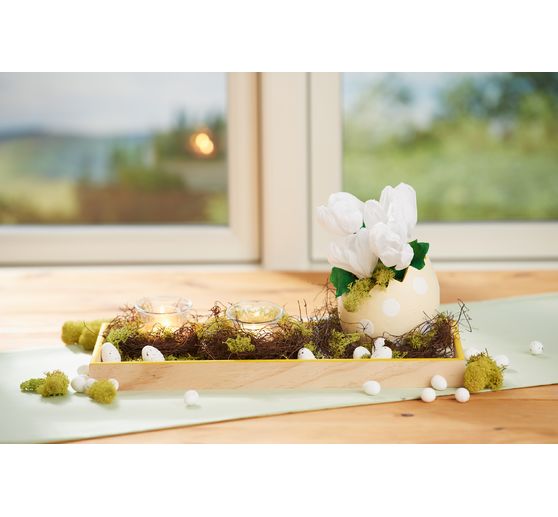 VBS Tea light jars "Curved", 2 pieces