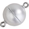 Power magnetic catch, Ø 12mm Silver