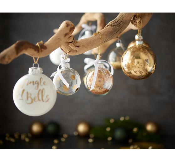 VBS Glass balls, Ø 6 cm, 4 pieces