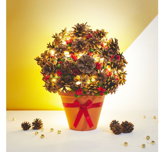 Micro‑LED fairy lights, rechargeable, 40 LEDs