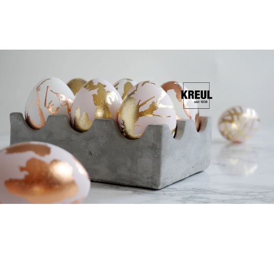 KREUL Złocenie metalem w liściach "Złota elegancja"