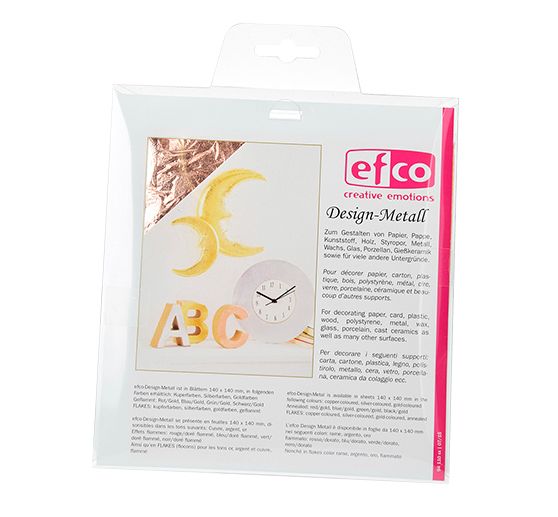 Metal w liściach "kolory miedzi"