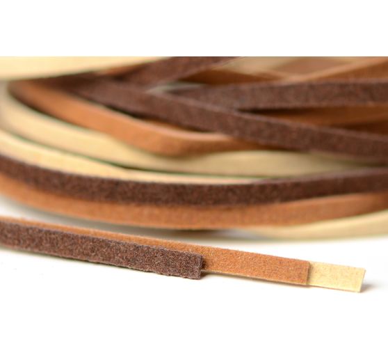 Imitation leather strap set of 3