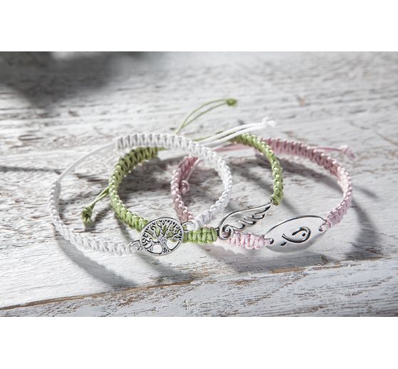 VBS Ozdobne zawieszki z 2 oczkami, 4 szt.